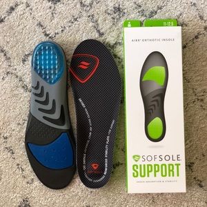 SOFSOLE SUPPORT Men’s Arch Support Insole 11-12.5